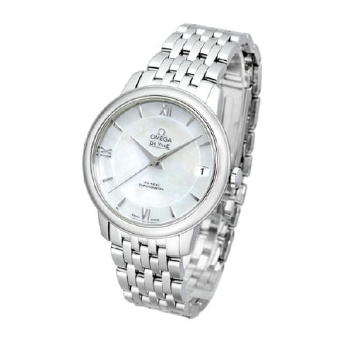 OMEGA/歐米茄碟飛典雅天文臺精鋼自動機械女表(424.10.33.20.05.001)