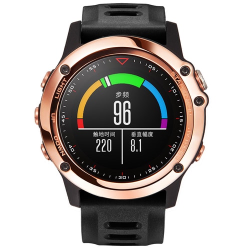 Garmin/佳明fenix3飛耐時3玫瑰金GPS戶外跑步運動登山手表游泳腕表