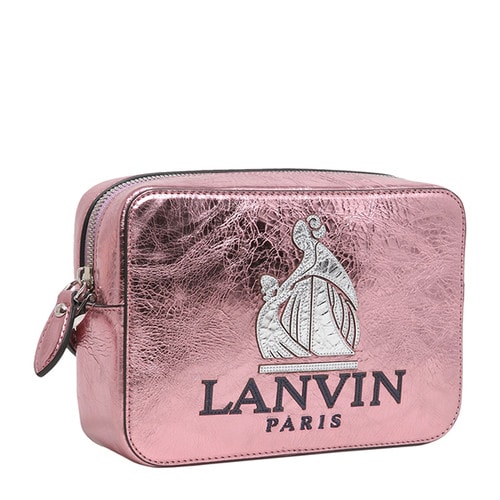 Lanvin/浪凡 女士 刺繡印花裝飾 手提包 EB