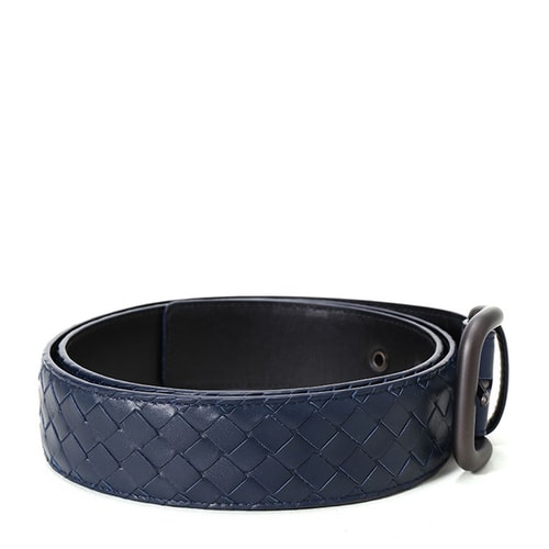 Bottega Veneta/葆蝶家小牛皮編織腰帶