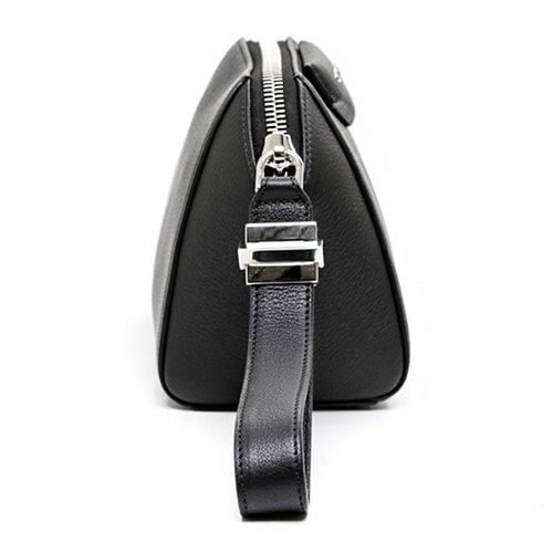 Givenchy/紀(jì)梵希 女士黑色羊皮木紋手拿包BC06826012 001