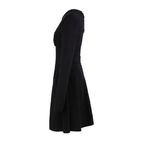 DIOR/迪奧 秋冬羊毛修身連衣裙 女士連衣裙 5A24649AM509