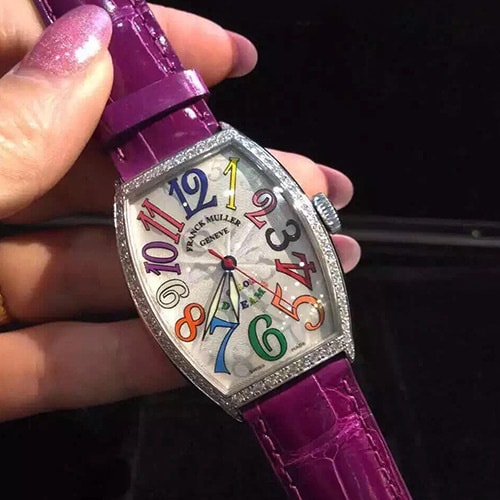 Franck Muller/法蘭克穆勒 COLOR DREAMS系列女式自動機械腕表5850表帶顏色可選