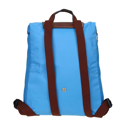Longchamp/瓏驤 女士尼龍折疊雙肩包 1699 藍莓色