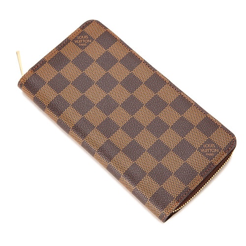Louis Vuitton/路易威登 男士 Damier棋盤格帆布 ZIPPY 拉鏈錢包N60015