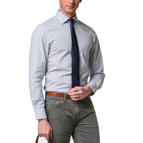 GANT/甘特 男士襯衫格子長(zhǎng)袖襯衫 342827
