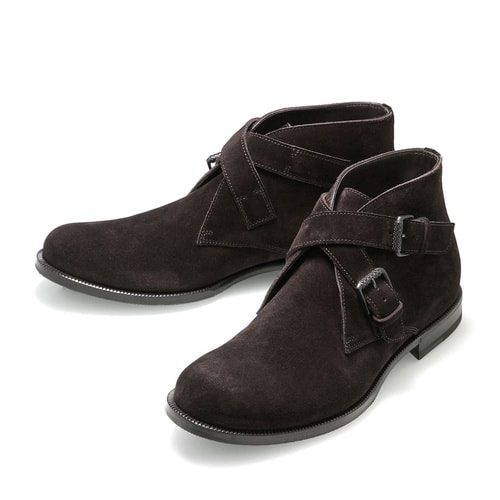 Bottega Veneta/葆蝶家 反毛皮 絨面 男士靴子