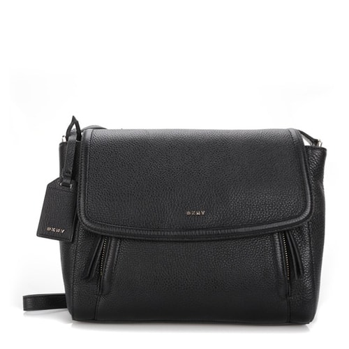 DKNY/唐娜 凱倫 女士 小牛皮 logo點綴 單肩包 AL