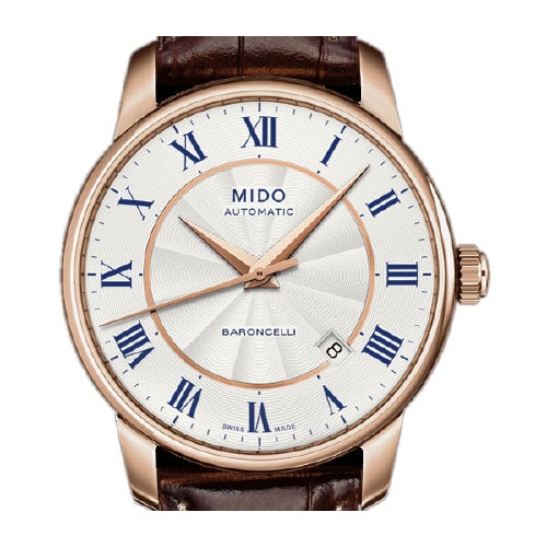 mido/美度貝倫賽麗系列男式自動機械腕表(M8600.2.21.8)全球聯保