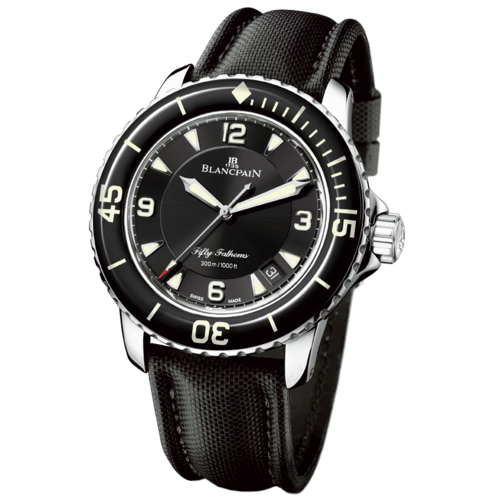 BLANCPAIN/寶珀 五十噚系列自動(dòng)機(jī)械男表 5015-1130-52A