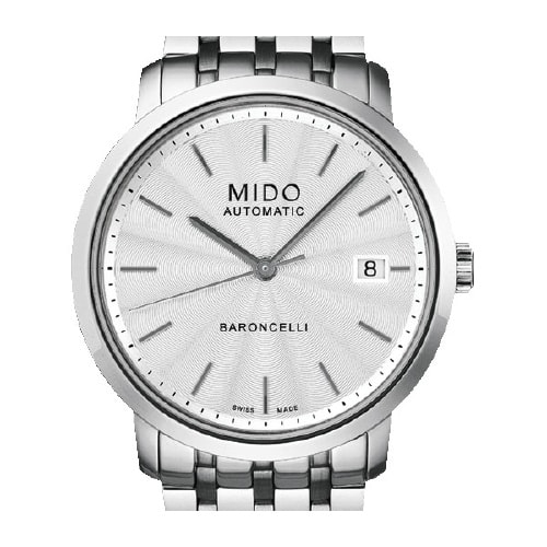 mido/美度貝倫賽麗系列男式自動機(jī)械腕表(M3895.4.11.1)全球聯(lián)保
