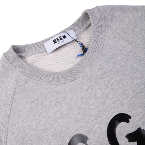 MSGM/MSGM純棉字母印花男士衛衣