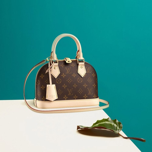 Louis Vuitton/路易威登 經典老花帆布女士Alma BB手提包/斜挎包 M53152
