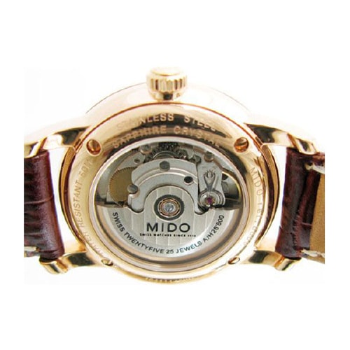 mido/美度貝倫賽麗系列男式自動(dòng)機(jī)械腕表(M8600.2.26.8)全球聯(lián)保