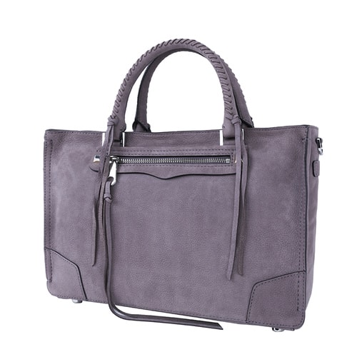 Rebecca Minkoff/瑞貝卡·明可弗 牛皮女士 Regan Satchel 單肩手提包