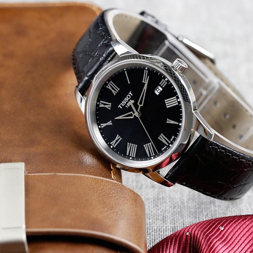 TISSOT/天梭手表 T-CLASSIC系列時尚潮流石英皮帶男表T033.410.16.053.01