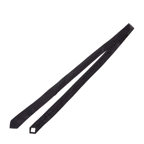 VERRI/VERRI 男士黑色商務斯文桑蠶絲領帶 尺寸:145×5cm