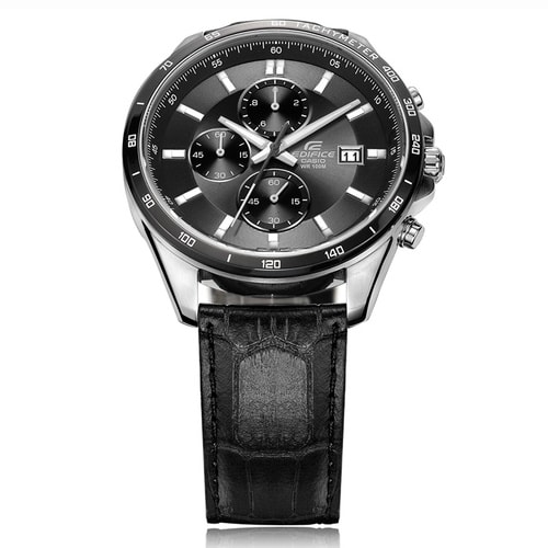CASIO/卡西歐手表EF系列皮帶石英男表EFR-512L-8A