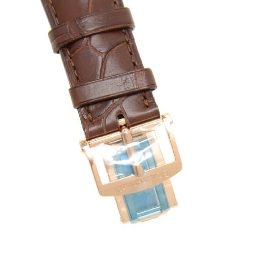 BLANCPAIN/寶珀 VILLERET 玫瑰金 自動機械男表 6653Q-3642-55B