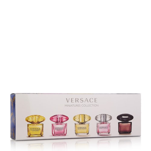 VERSACE/范思哲香水禮盒（星夜+晶鉆+幻影+臻摯粉鉆+炫幻金鉆）5ml*5