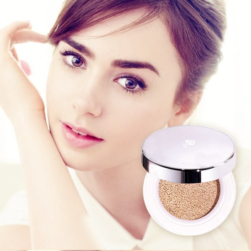 Lancome/蘭蔻氣墊修顏隔離乳SPF20PA++ 02# 14g(帶粉盒）