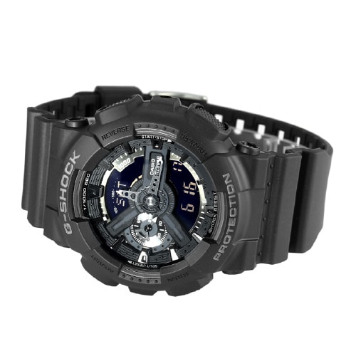 CASIO/卡西歐手表G-shock系列時尚運動多功能石男表GA-110-1B