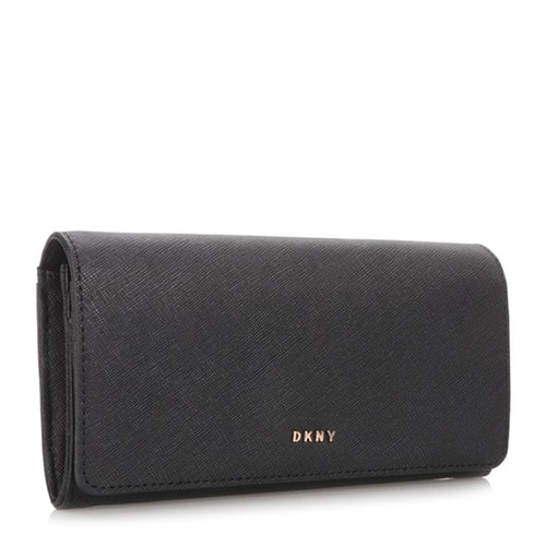 DKNY/唐娜 凱倫 女士字母浮雕裝飾真皮錢包 AL