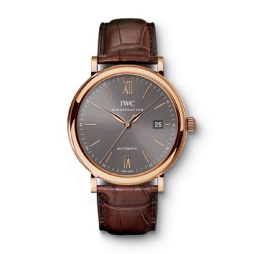 IWC/萬國 玫瑰金 男機械手表 IW356511