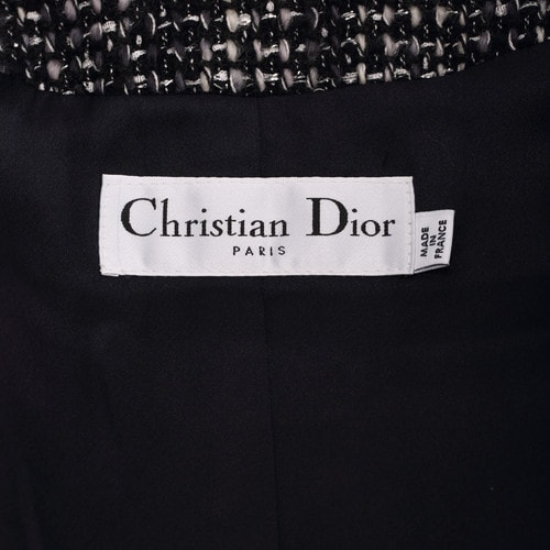 DIOR/迪奧 秋冬收腰A字羊毛大衣 女士外套 5A21815A1176PP1605