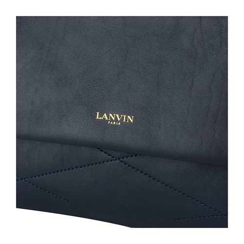【包郵包稅】Lanvin/浪凡 女士 羊皮 logo點綴 單肩包 BR
