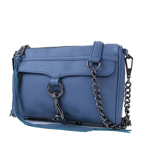Rebecca Minkoff/瑞貝卡·明可弗 牛皮女士 Mini MAC 單肩斜挎包