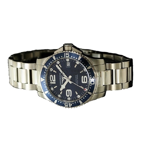 LONGINES/浪琴康卡斯自動機械潛水男表(L3.641.4.96.6)