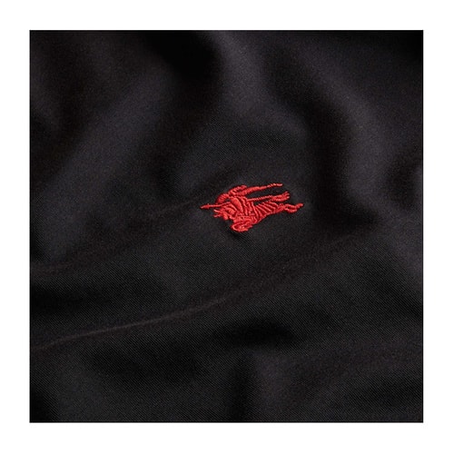 BURBERRY/博柏利 男士棉質(zhì)親膚上衣圓領(lǐng)長(zhǎng)袖T恤 3974220