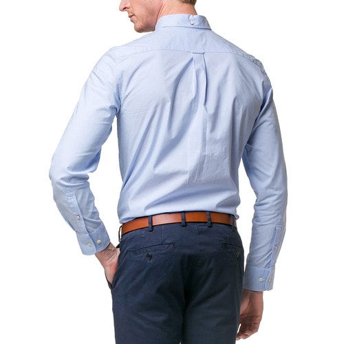 GANT/甘特 男士襯衫簡約修身長袖襯衫 304002