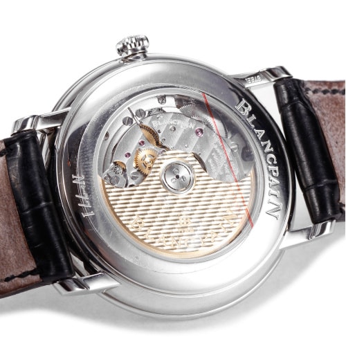 BLANCPAIN/寶珀Villeret系列男士自動機械腕表 6651-1127-55B
