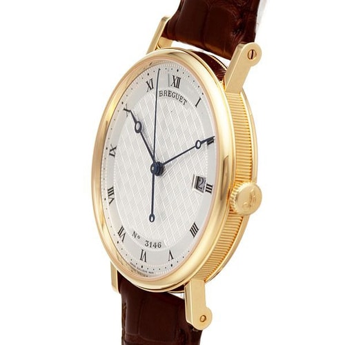 Breguet/寶璣 傳承系列 18K黃金 自動(dòng)機(jī)械 男表5177BA/12/9V6