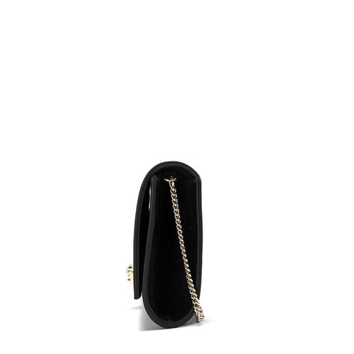 【16年秋冬新品】VERSACE/范思哲女士黑色牛皮單肩包