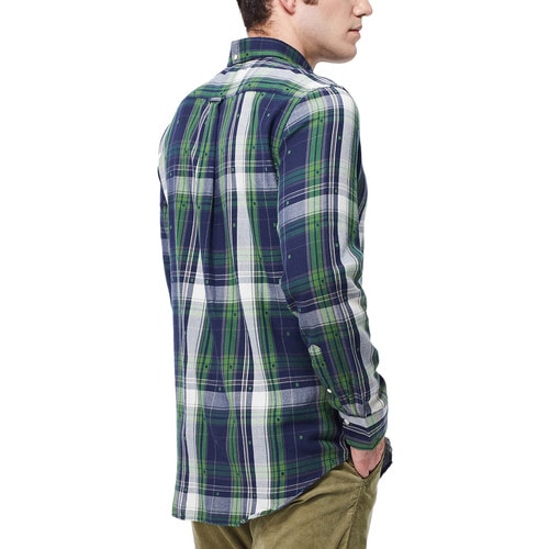 GANT/甘特 男士襯衫格子長袖襯衫 342904