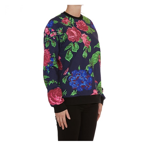 MSGM/MSGM 女士 純棉 花朵印花 衛衣 BR