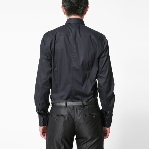 Dolce&Gabbana/杜嘉班納男士襯衫-男士黑色棉質(zhì)時(shí)尚襯衫
