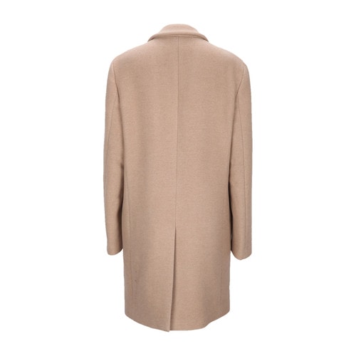 MSGM/MSGM駝色混合材質簡潔男士外套長款大衣,2140MC01 164706,25,46