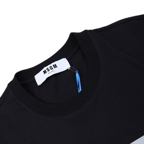 MSGM/MSGM黑色純棉休閑男士T恤短袖,2140MM121 164794,99,S