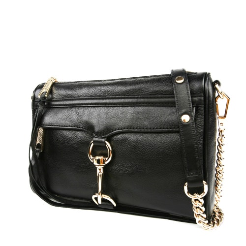 Rebecca Minkoff/瑞貝卡·明可弗女士牛皮 Mini MAC 單肩斜挎包
