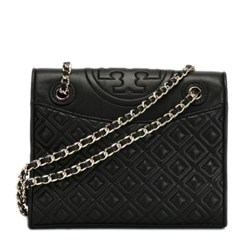 Tory Burch/湯麗柏琦 女士黑色真皮單肩包 31159603 001