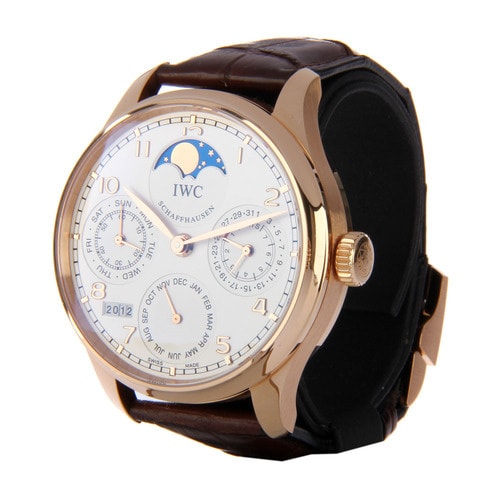 IWC/萬國葡萄牙萬年歷系列男士機械腕表IW502306