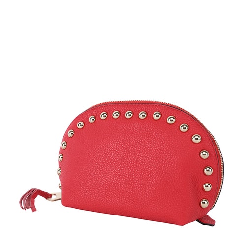 Rebecca Minkoff/瑞貝卡·明可弗 牛皮 Dome Pouch 化妝包