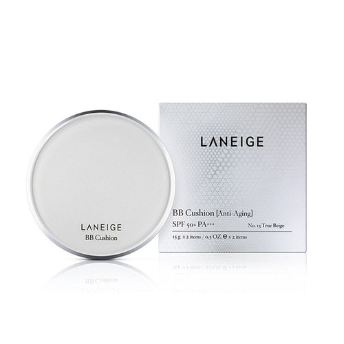 Laneige/蘭芝雪潤修顏氣墊BB霜 #13 SPF50+ PA+++ 15克+替換裝15克