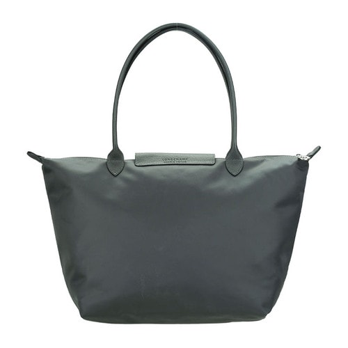 Longchamp/瓏驤 女士厚款長(zhǎng)柄尼龍包 1899 灰色