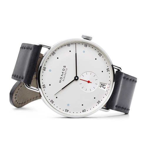 NOMOS/諾莫斯手表 METRO系列37mm手動機械男士手表1102