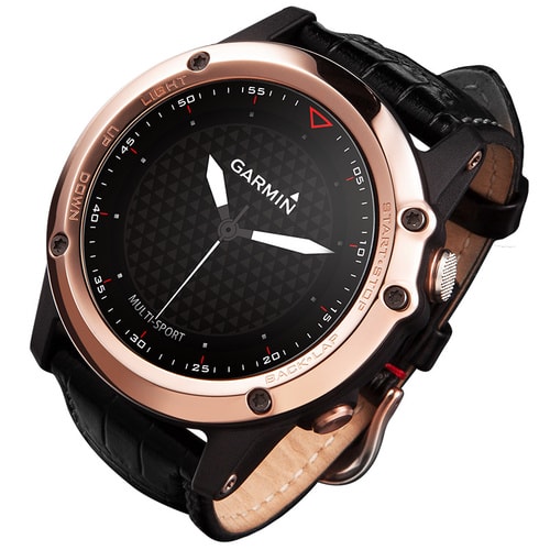 Garmin/佳明fenix3飛耐時3玫瑰金GPS戶外跑步運動登山手表游泳腕表